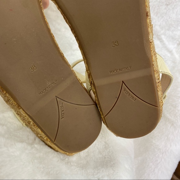 Prada Half gladiator sandal Size 38/8 - Picture 10 of 16